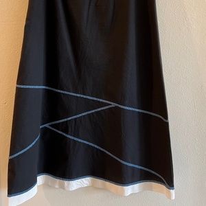 Neesh by DAR lightweight A-line black skirt.  Size L.